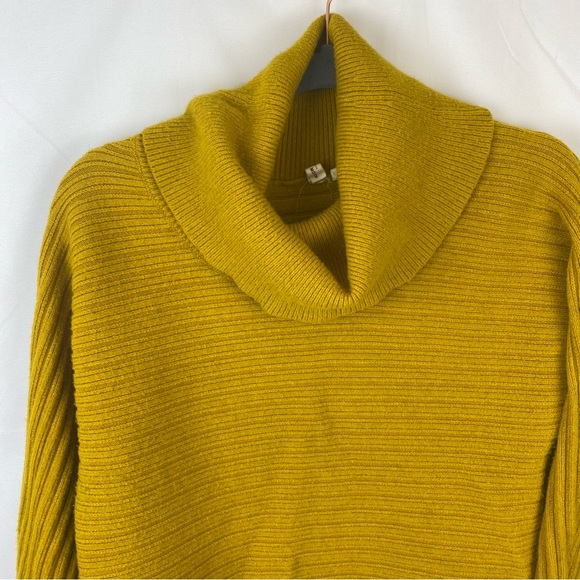 Moth by Anthropologie Ribbed Knit Turtleneck Sweater - Picture 3 of 13